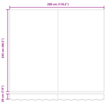 Casa si Gradina - Gradina si terasa - Umbrele si pavilioane - Pavilioane - Marchiza retractabila manuala Galben si portocaliu 300x250 cm - Infinity.ro