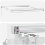 Casa si Gradina - Gradina si terasa - Umbrele si pavilioane - Pavilioane - Marchiza retractabila automata galbena si portocalie 300x250 cm - Infinity.ro