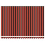 Casa si Gradina - Gradina si terasa - Umbrele si pavilioane - Pavilioane - Marchiza manuala retractabila in portocaliu si maro, 450 x 300 cm - Infinity.ro
