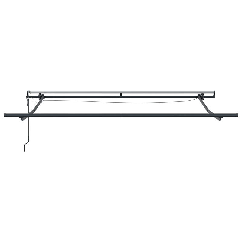 Casa si Gradina - Gradina si terasa - Umbrele si pavilioane - Umbrele - Copertina automata retractabila  cu LED Negru 350x250 cm - Infinity.ro