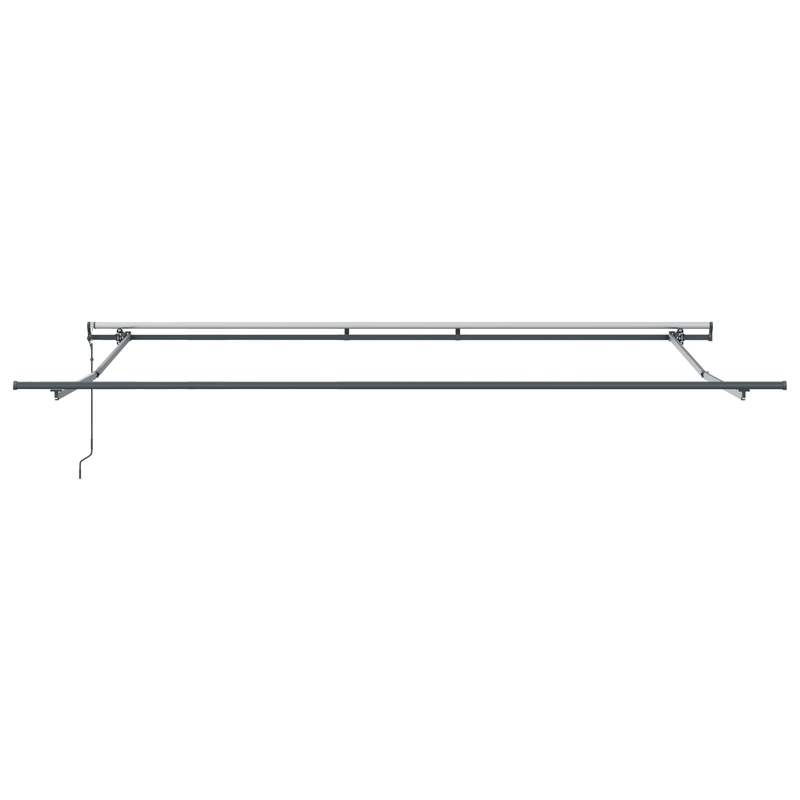 Casa si Gradina - Gradina si terasa - Umbrele si pavilioane - Umbrele - Copertina automata retractabila  Alb 500x350 cm - Infinity.ro