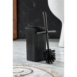 Casa si Gradina - Sanitare - Obiecte sanitare - Accesorii vase de toaleta - Perie de toaleta, L'essentiel Maison, plastic, negru, 17,5x7 cm, 324PTR1130 - Infinity.ro