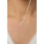 Fashion, accesorii si bijuterii - Femei - Bijuterii femei - Coliere femei - Colier, Heliophilia, argint 925, multicolor, 43 cm, 938ELS5296 - Infinity.ro