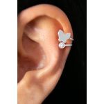 Fashion, accesorii si bijuterii - Femei - Bijuterii femei - Cercei femei - Cercel cartilaj, Heliophilia, argint 925, multicolor, antialergic, 938ELS4142 - Infinity.ro