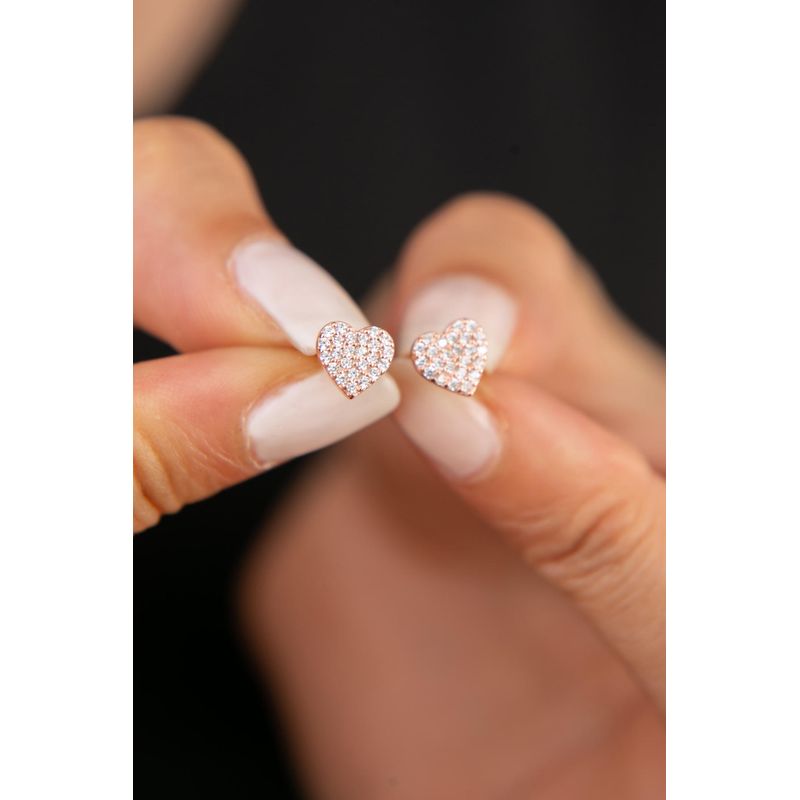 Fashion, accesorii si bijuterii - Femei - Bijuterii femei - Cercei femei - Cercei, Heliophilia, argint 925, multicolor, piatra zirconiu, 12.6 mm - Infinity.ro