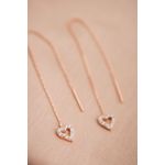 Fashion, accesorii si bijuterii - Femei - Bijuterii femei - Cercei femei - Cercei, Heliophilia, dama, multicolor, 12.3 cm, argint 925, zirconiu - Infinity.ro