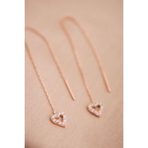 Cercei, Heliophilia, dama, multicolor, 12.3 cm, argint 925, zirconiu