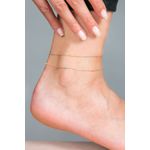 Fashion, accesorii si bijuterii - Femei - Bijuterii femei - Bratari femei - Bratara de glezna, Heliophilia, argint 925, multicolor, 45 cm, piatra emailata - Infinity.ro