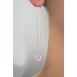 Fashion, accesorii si bijuterii - Femei - Bijuterii femei - Cercei femei - Cercei, Heliophilia, dama, multicolor, 12.3 cm, argint 925, zirconiu - Infinity.ro