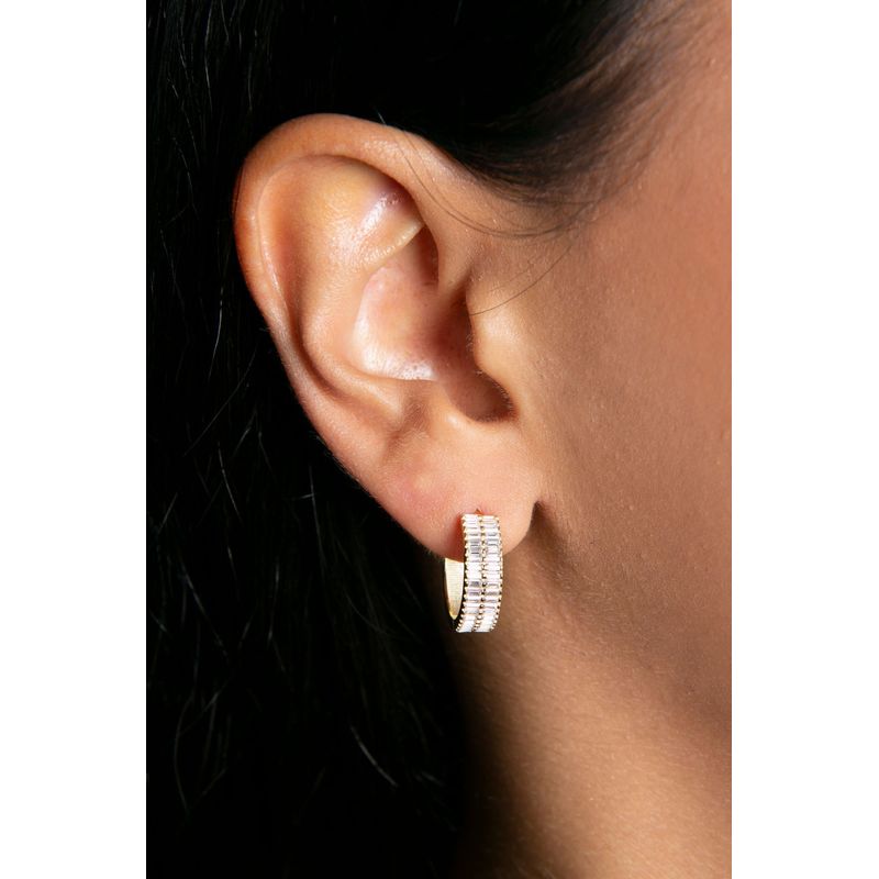 Fashion, accesorii si bijuterii - Femei - Bijuterii femei - Cercei femei - Cercei, Heliophilia, argint 925, auriu, anti-alergic, 938ELS4593 - Infinity.ro