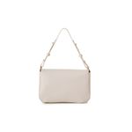Fashion, accesorii si bijuterii - Femei - Accesorii femei - Genti si rucsacuri femei - Geanta de umar, Lucky Bees, dama, crem, 28x10x17 cm, piele polivinilica - Infinity.ro