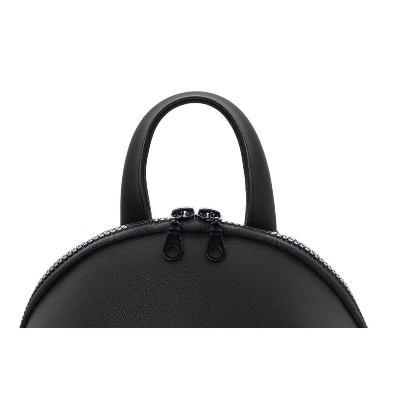 Fashion, accesorii si bijuterii - Femei - Accesorii femei - Genti si rucsacuri femei - Rucsac, Lucky Bees, dama, negru, 23x11x27 cm, piele ecologica - Infinity.ro