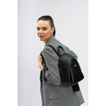 Fashion, accesorii si bijuterii - Femei - Accesorii femei - Genti si rucsacuri femei - Rucsac, Lucky Bees, dama, negru, 23x11x27 cm, piele ecologica - Infinity.ro