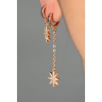 Fashion, accesorii si bijuterii - Femei - Bijuterii femei - Cercei femei - Cercei, Heliophilia, dama, multicolor, metal, diametru 12 mm, lungime pandantiv 10.7 mm - Infinity.ro