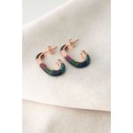 Fashion, accesorii si bijuterii - Femei - Bijuterii femei - Cercei femei - Cercei, Heliophilia, femei, aur roz, argint 925, 938ELS4613 - Infinity.ro