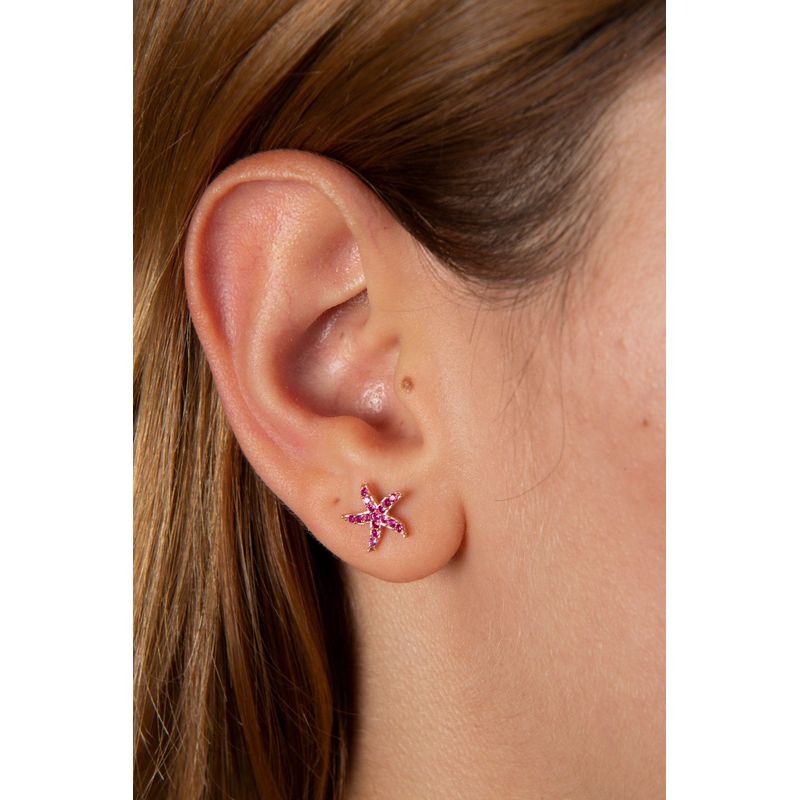 Fashion, accesorii si bijuterii - Femei - Bijuterii femei - Cercei femei - Cercei, Heliophilia, femei, argint 925, rose, antialergic - Infinity.ro