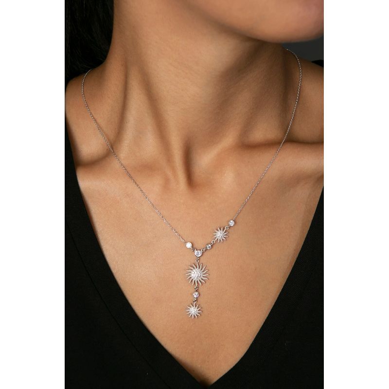 Fashion, accesorii si bijuterii - Femei - Bijuterii femei - Coliere femei - Colier, Heliophilia, argint 925, argintiu, femei - Infinity.ro