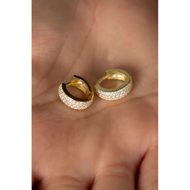 Fashion, accesorii si bijuterii - Femei - Bijuterii femei - Cercei femei - Cercei, Heliophilia, argint 925, auriu, antialergic, 938ELS4533 - Infinity.ro