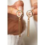 Fashion, accesorii si bijuterii - Femei - Bijuterii femei - Cercei femei - Cercei, Heliophilia, metal, multicolor, 2.9x2.1 cm, 948ELK3181 - Infinity.ro