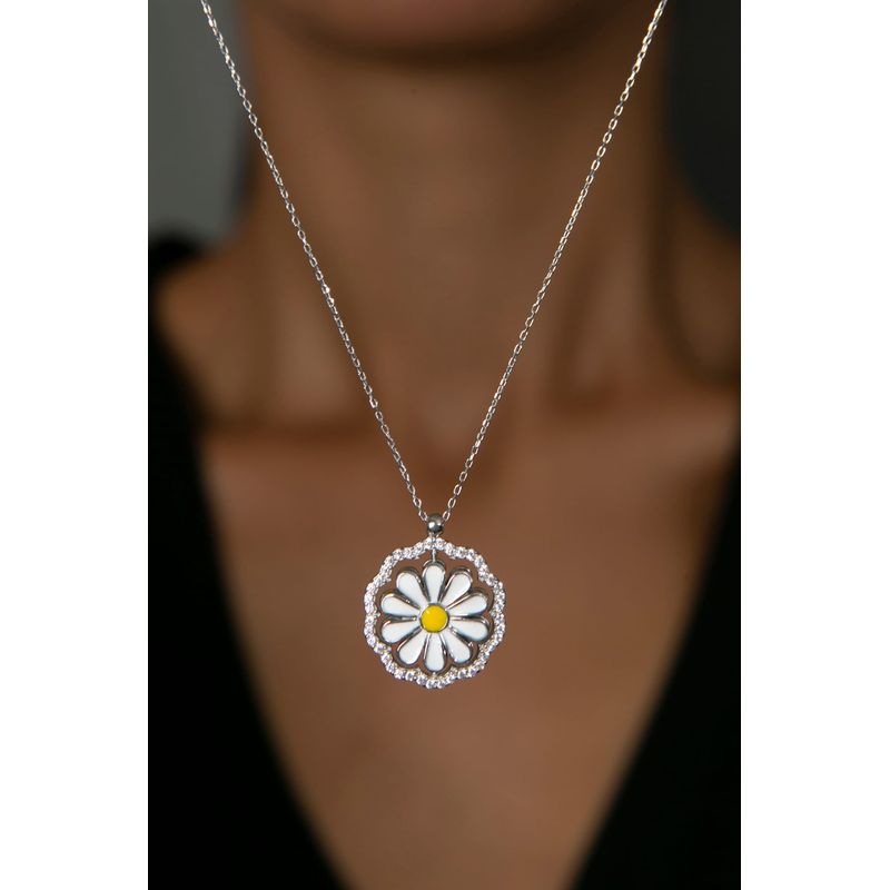 Fashion, accesorii si bijuterii - Femei - Bijuterii femei - Coliere femei - Colier, Heliophilia, femei, argint 925, argintiu - Infinity.ro