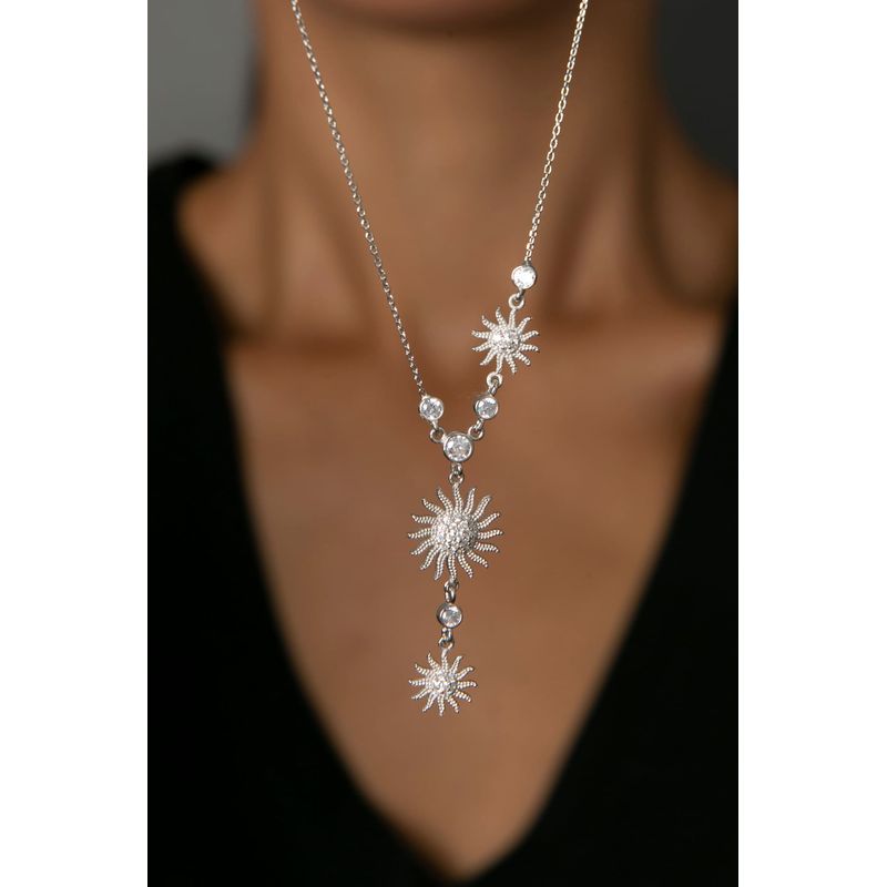 Fashion, accesorii si bijuterii - Femei - Bijuterii femei - Coliere femei - Colier, Heliophilia, argint 925, argintiu, femei - Infinity.ro