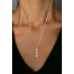 Fashion, accesorii si bijuterii - Femei - Bijuterii femei - Coliere femei - Colier, Heliophilia, argint 925, aur roz, 2.07 g, 938ELS5898 - Infinity.ro