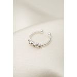Fashion, accesorii si bijuterii - Femei - Bijuterii femei - Cercei femei - Cercel cartilaj, Heliophilia, argint 925, multicolor, antialergic, 938ELS4161 - Infinity.ro