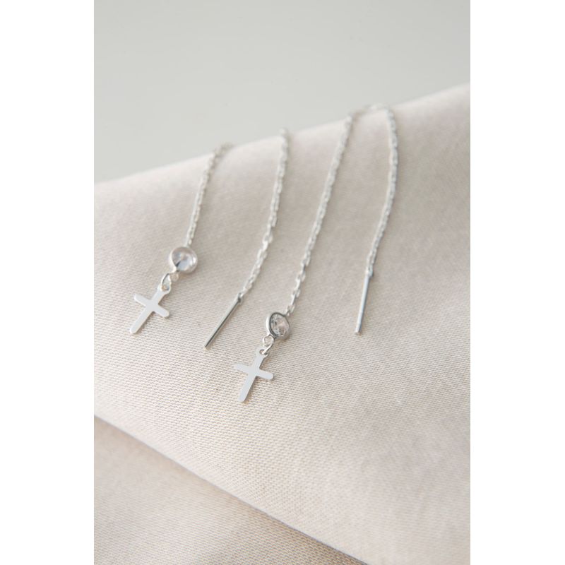 Fashion, accesorii si bijuterii - Femei - Bijuterii femei - Cercei femei - Cercei, Heliophilia, argint 925, argintiu, antialergic, 938ELS4634 - Infinity.ro