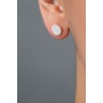 Fashion, accesorii si bijuterii - Femei - Bijuterii femei - Cercei femei - Cercei, Heliophilia, argint 925, multicolor, lungime 11 mm - Infinity.ro