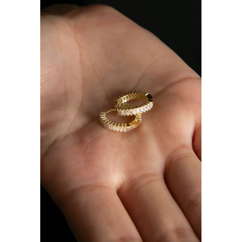 Fashion, accesorii si bijuterii - Femei - Bijuterii femei - Cercei femei - Cercei, Heliophilia, argint 925, auriu, antialergic, 938ELS4605 - Infinity.ro