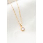 Fashion, accesorii si bijuterii - Femei - Bijuterii femei - Coliere femei - Colier, Heliophilia, metal, auriu, lungime lant 43 cm, 948ELK2123 - Infinity.ro