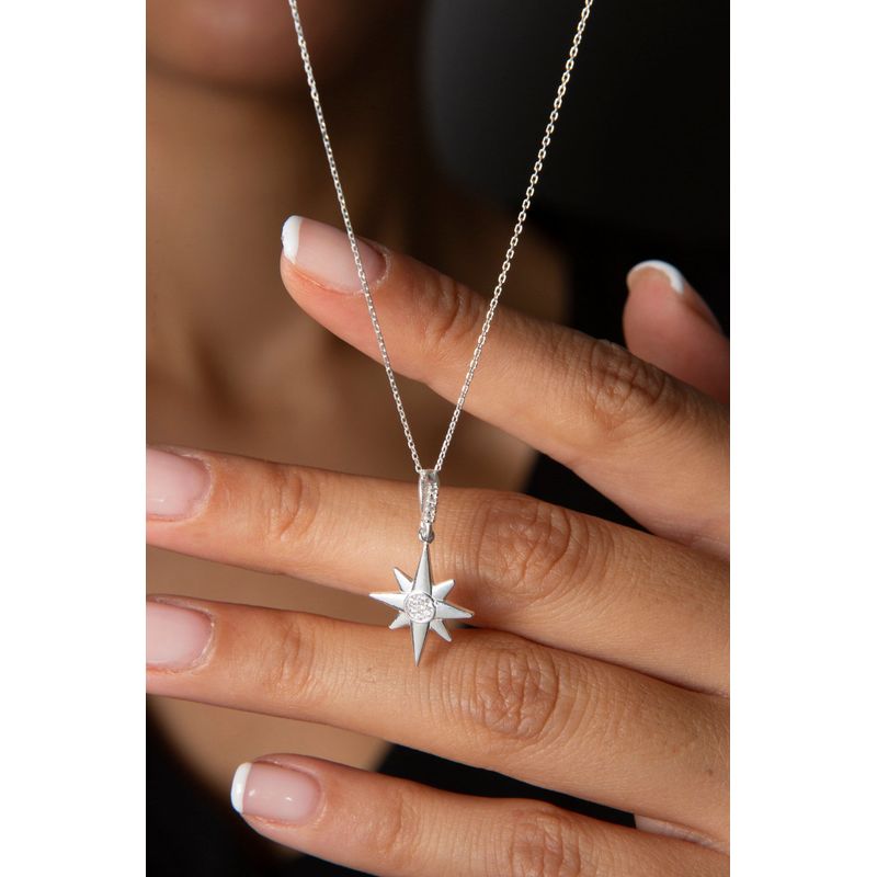 Fashion, accesorii si bijuterii - Femei - Bijuterii femei - Coliere femei - Colier, Heliophilia, argint 925, argintiu, antialergic, 938ELS5965 - Infinity.ro