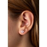 Fashion, accesorii si bijuterii - Femei - Bijuterii femei - Cercei femei - Cercei, Heliophilia, argint 925, argintiu, antialergic, 938ELS4730 - Infinity.ro