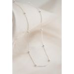 Fashion, accesorii si bijuterii - Femei - Bijuterii femei - Coliere femei - Colier din argint, Heliophilia, 925 sterling silver, multicolor, 43 cm - Infinity.ro