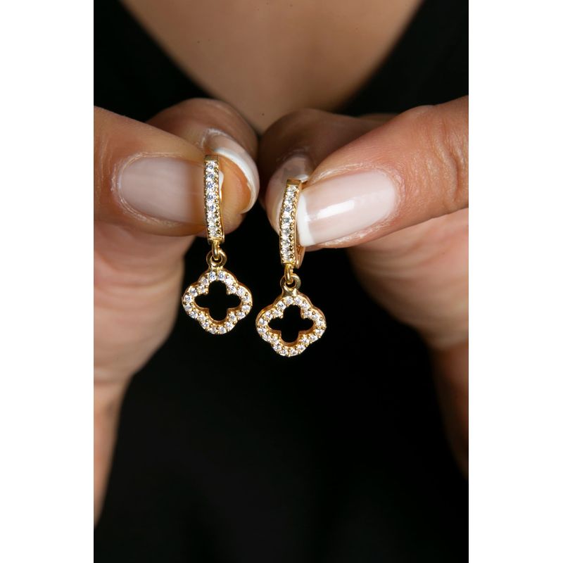 Fashion, accesorii si bijuterii - Femei - Bijuterii femei - Cercei femei - Cercei, Heliophilia, argint 925, auriu, 9x9 mm, diametru 12 mm, huggie - Infinity.ro