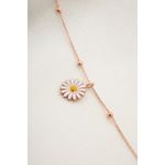 Fashion, accesorii si bijuterii - Femei - Bijuterii femei - Bratari femei - Bratara de glezna, Heliophilia, argint 925, alb, 24+2 cm, 938ELS1163 - Infinity.ro