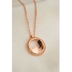 Fashion, accesorii si bijuterii - Femei - Bijuterii femei - Coliere femei - Colier, Heliophilia, metal, multicolor, zirconiu, 40+5 cm - Infinity.ro