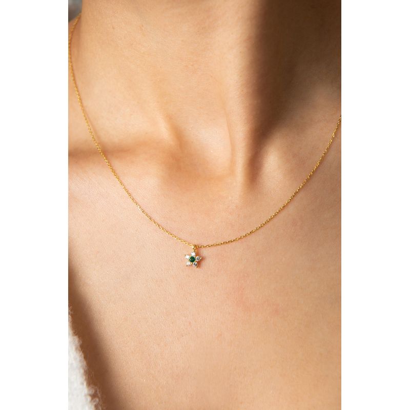 Fashion, accesorii si bijuterii - Femei - Bijuterii femei - Coliere femei - Colier, Heliophilia, argint 925, multicolor, zirconiu, 43 cm, 938ELS5404 - Infinity.ro