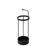 Casa si Gradina - Decoratiuni - Obiecte decorative - Suporturi umbrele - Suport umbrele, Aberto Design, metal, negru, 22x22x67 cm - Infinity.ro