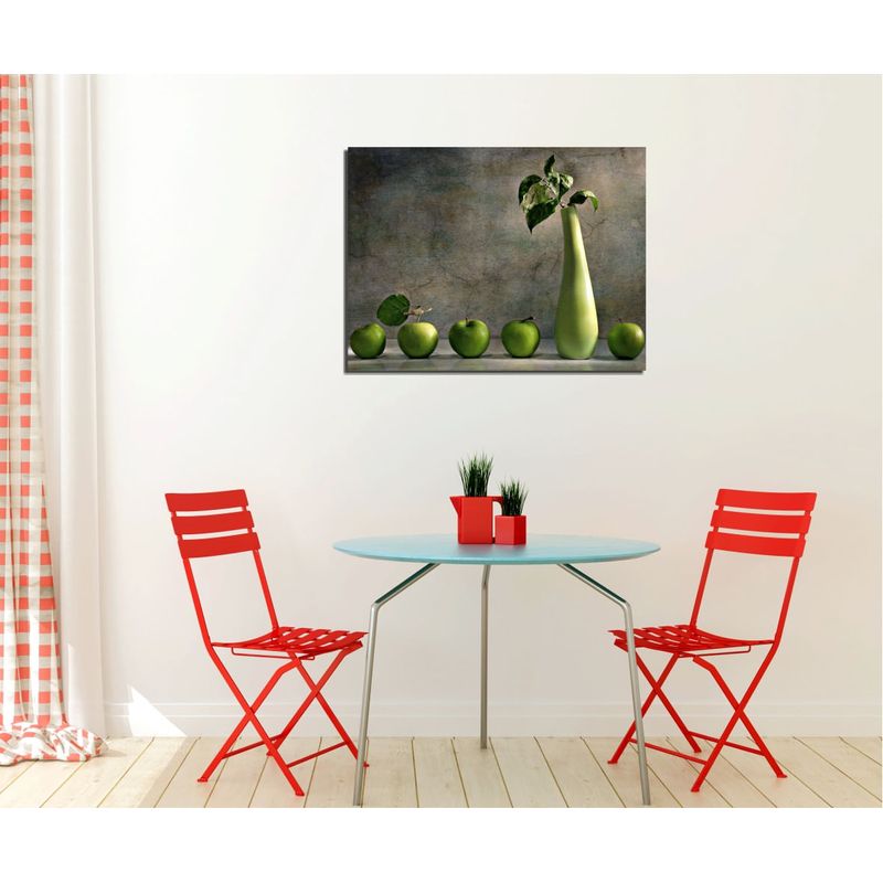 Casa si Gradina - Decoratiuni - Tablouri - Tablou decorativ, Wallxpert, panza, multicolor, 30x40 cm, rama lemn, 762SYM1218 - Infinity.ro