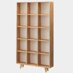 Casa si Gradina - Mobilier - Biblioteci si rafturi - Biblioteci - Biblioteca, Hanah Home, pal melaminat, stejar, 100x25x184 cm - Infinity.ro
