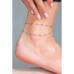 Fashion, accesorii si bijuterii - Femei - Bijuterii femei - Bratari femei - Bratara de glezna, Heliophilia, argint 925, multicolor, 20+4 cm, 938ELS1229 - Infinity.ro