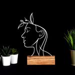 Casa si Gradina - Decoratiuni - Obiecte de arta - Obiect decorativ, Aberto Design, metal, alb, 17x32x3.5 cm, 533BSG1150 - Infinity.ro