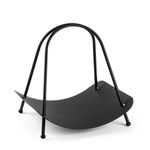 Casa si Gradina - Termice - Sobe, Seminee si accesorii - Accesorii seminee si sobe - Accesoriu decorativ metalic, Aberto Design, metal, negru, 42x39x50 cm - Infinity.ro
