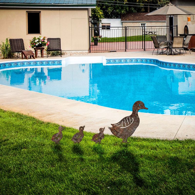 Casa si Gradina - Gradina si terasa - Decoratiuni exterior - Ornamente gradina - Obiect decorativ, Aberto Design, metal, antic, 42x40 cm, 18x15 cm, 18x14 cm - Infinity.ro