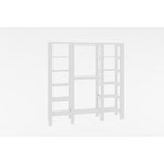 Casa si Gradina - Mobilier - Dulapuri si sifoniere - Sifoniere - Sifonier, Hanah Home, pal melaminat, alb, 161.4x33.6x180 cm - Infinity.ro