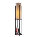 Casa si Gradina - Corpuri si surse de iluminat - Veioze si lampi - Lampadare - Lampadar, Opviq, metal, negru, 25x25x130 cm, 103OPV1315 - Infinity.ro