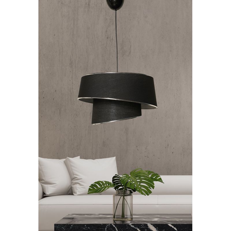 Casa si Gradina - Corpuri si surse de iluminat - Lustre si pendule - Candelabru, Opviq, metal, argintiu si negru, 32x32x70 cm - Infinity.ro