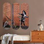 Casa si Gradina - Decoratiuni - Tablouri - Tablou decorativ, Wallxpert, mdf, multicolor, 70x70 cm, set 3 piese, 715MRY1110 - Infinity.ro