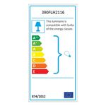 Casa si Gradina - Corpuri si surse de iluminat - Plafoniere, aplice si spoturi - Aplica de perete, Opviq, mdf, nuc, 19.5x19.5x16.5 cm, 390FLH2116 - Infinity.ro